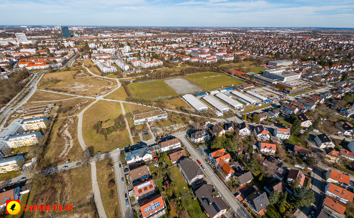 20.02.2023 - der Hachinger Bach und das Michaelibad in Neuperlach